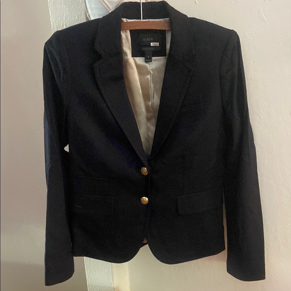 J. Crew schoolboy navy Blazer Tailored Professional